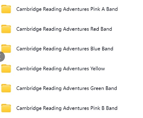 原版剑桥彩虹少儿英语分级阅读系列《Cambridge Reading Adventures》粉-绿共6级 绘本+视频第2张-惠学吧 Image